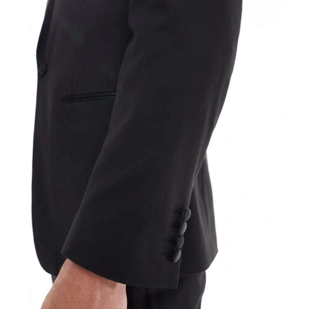 ASOS DESIGN • Classic Black Men's Tuxedo Blazer